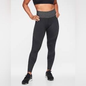 Athleta Twilight Tight Sz M Midnight Blue Sparkle Shimmer Legging